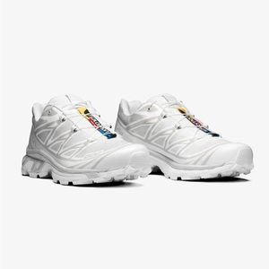 salomon sneakers- unisex white lunar rock